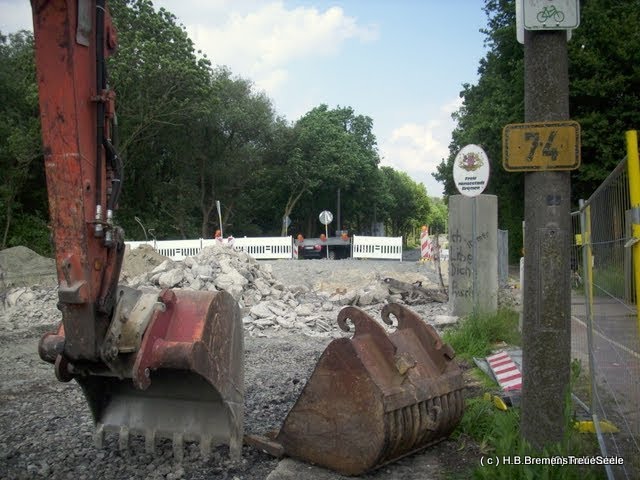 Deichbaustelle Farge by Heinz.Bock