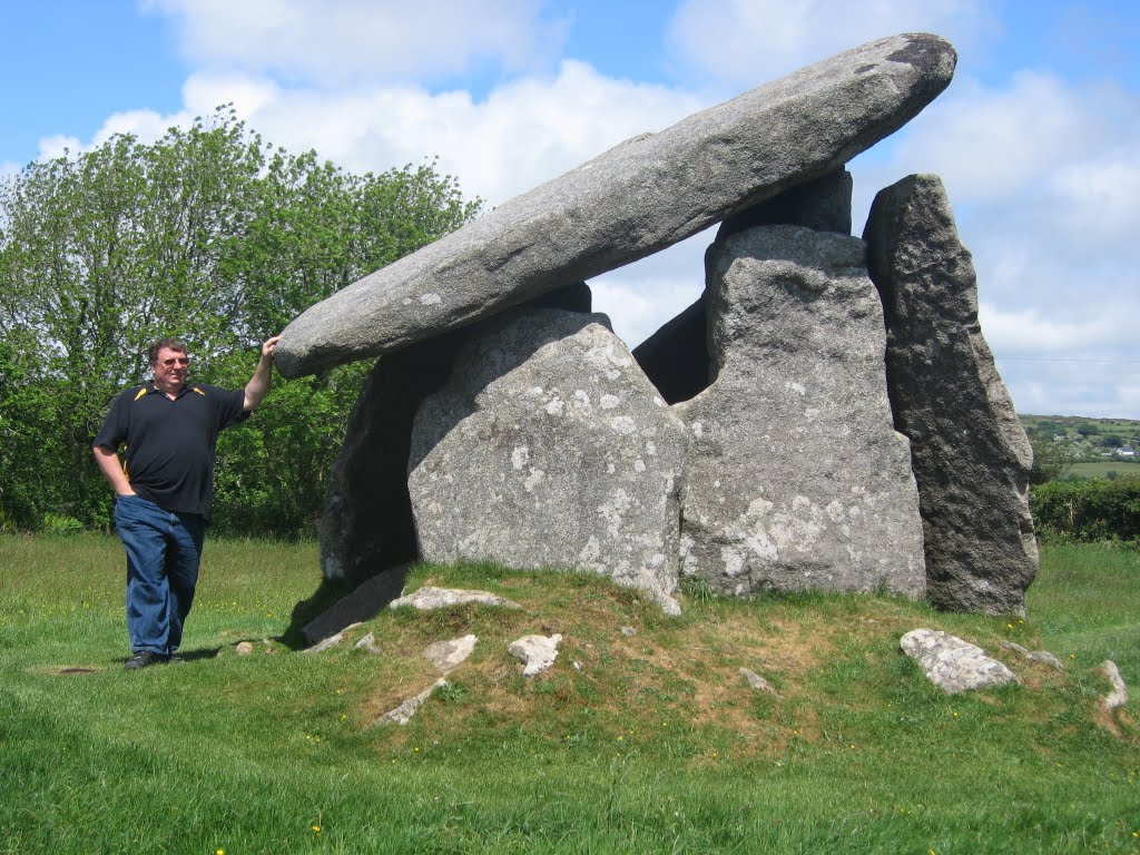 Trethevy Quoit, Cornwall - Neolithic period 3700–3300 B.C by Kevin J. Norman