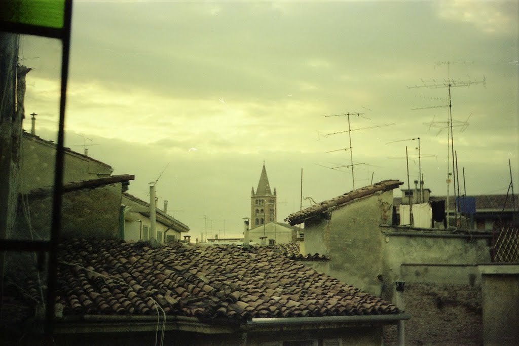 Tetti di Cremona e campanile di S. Agata by Daniele Disingrini