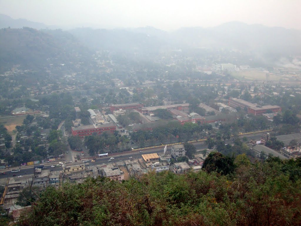 Guwahati City from View Point Kamakhiya by Sohail Khan