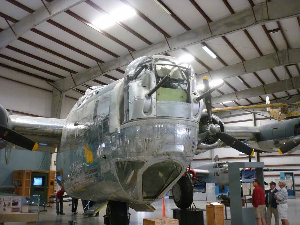 B-24 nose guns by Bill Cook