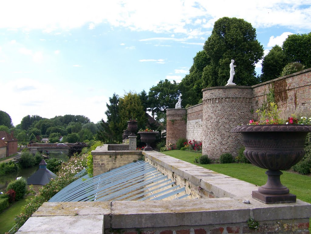 Parc du château de Long by Christophe LACROIX