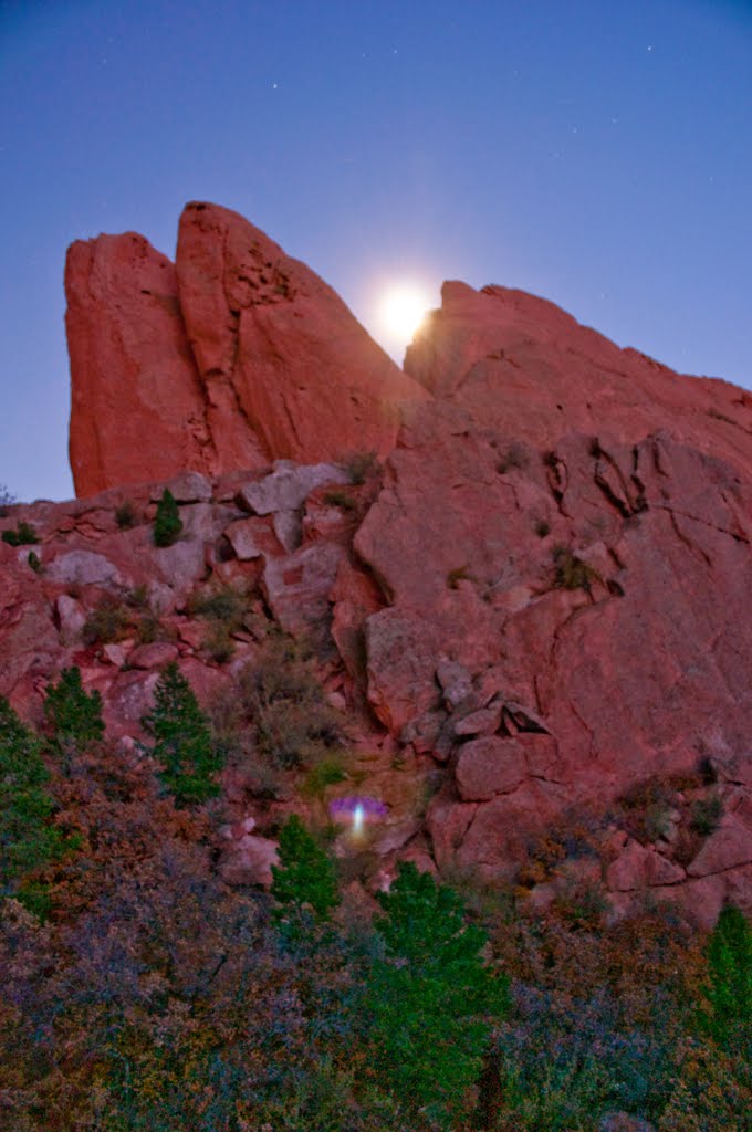 Night at Garden of the Gods by NotAFinga