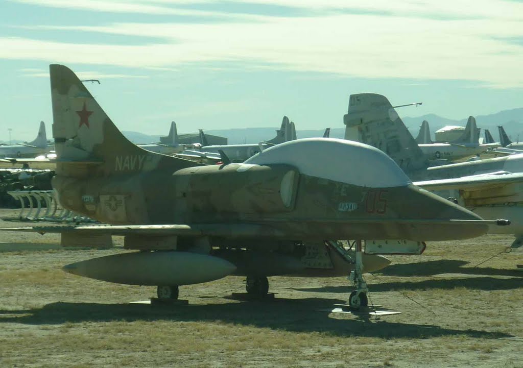 A-4 Skyhawk Russian Navy passenger version by Bill Cook