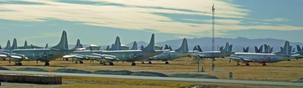 Lockheed P-3s by Bill Cook