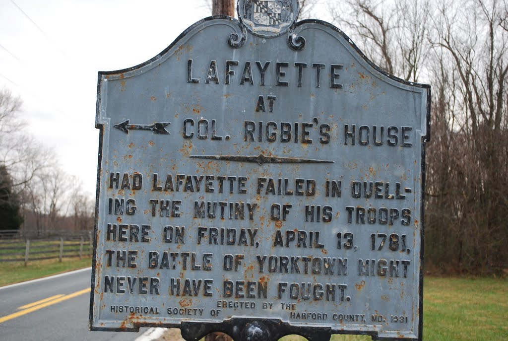 Lafayette at Col. Rigbie's House by burgersub