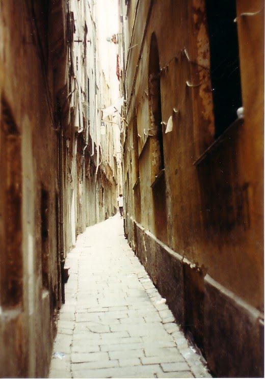 Street in Genoa by ontheway059