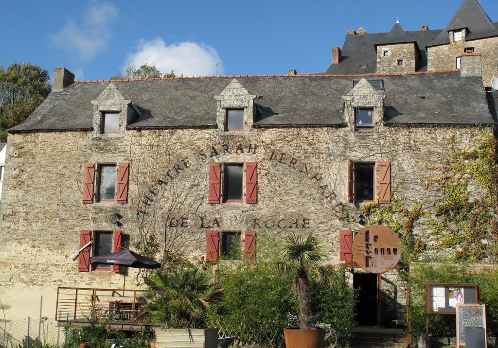 Port de la Roche Bernard, le Sarah Bernhardt. by luminem