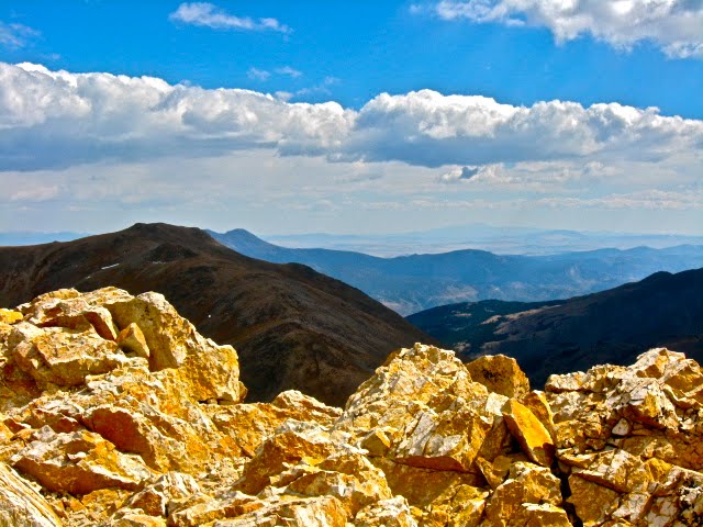 Summit of Mt. Belford by Mark Crockett