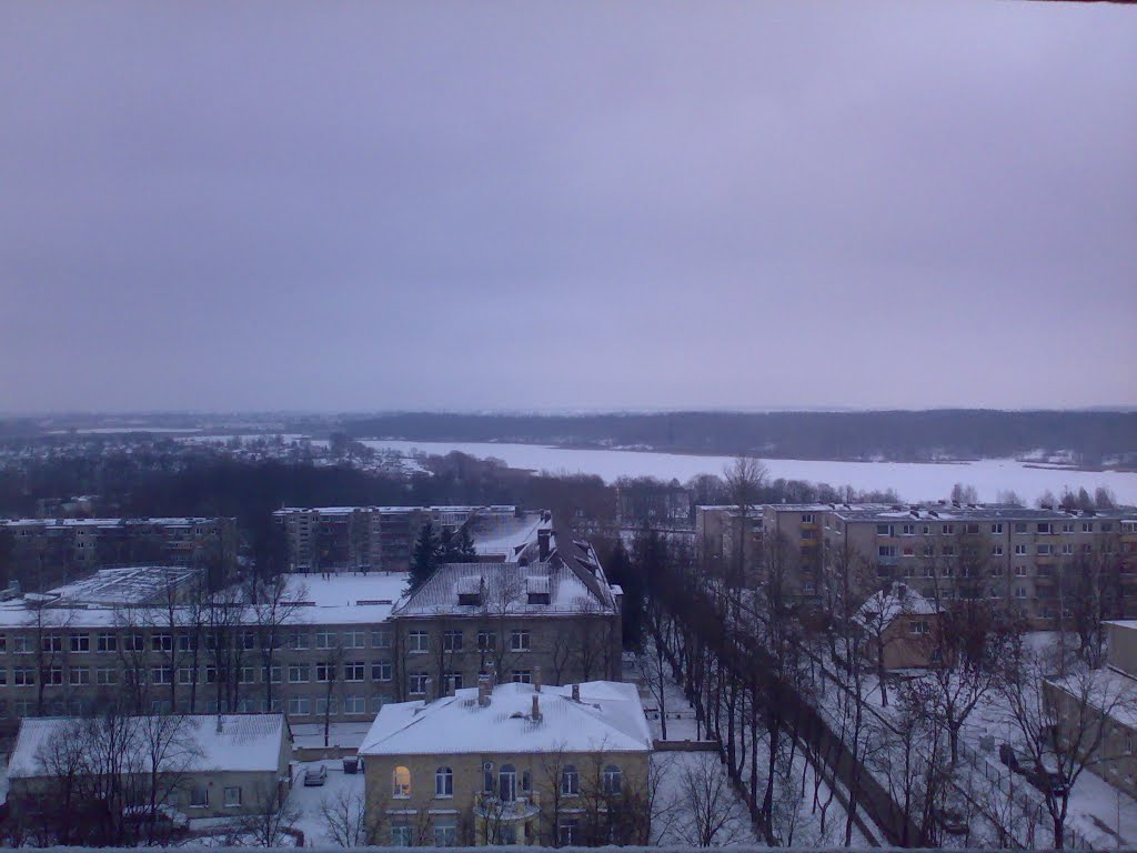 Lake of Taksa on December 4, 2010 by Aurimas Nausėda