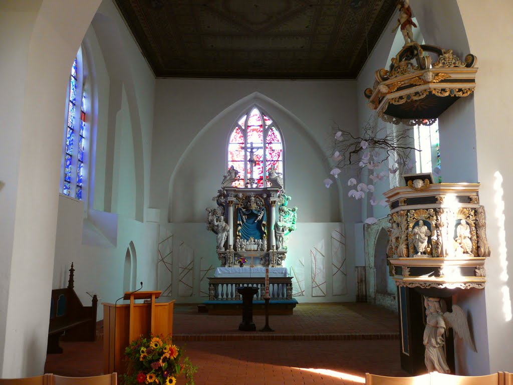 Germany_Western Pomerania_Damgarten_church St. Bartholomeus_inside_P1170222.JPG by George Charleston