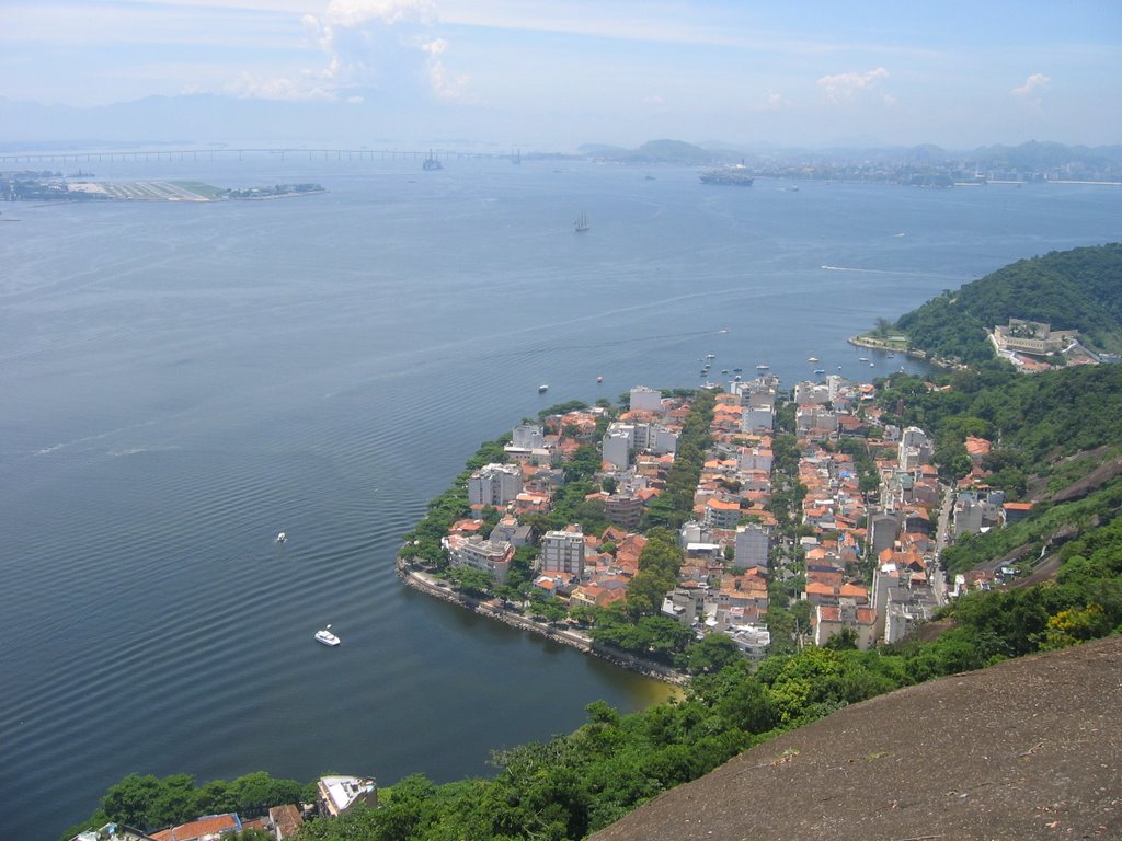 Urca view from Pão de Açúcar - Rio de Janeiro / Brasil / 2006 by eopenna