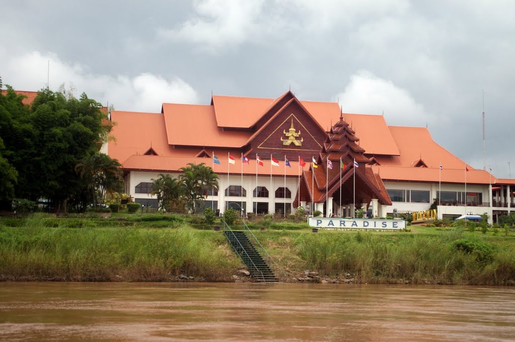 Paradise casio, Golden Triangle, Mekong river, Myanmar by Al-Xander