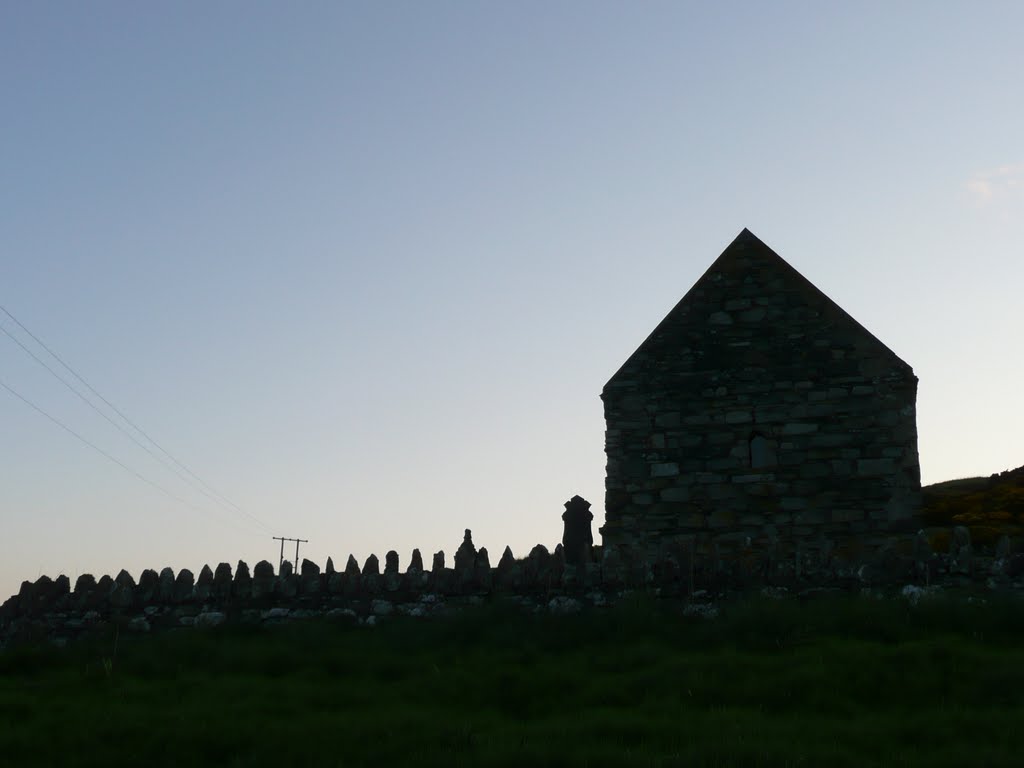 Keills Chapel at night by Carrick Crawford