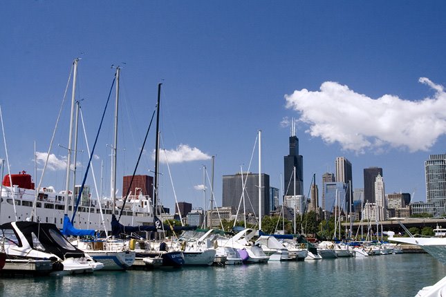 DuSable Harbor, Chicago by Wei O'Connell (tianphoto)