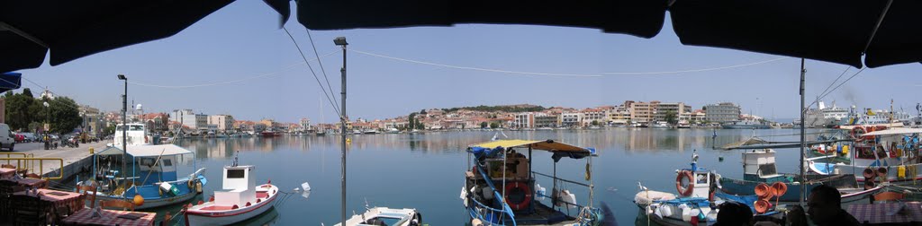 Mytilene port,Lesvos, Greece by ehatz