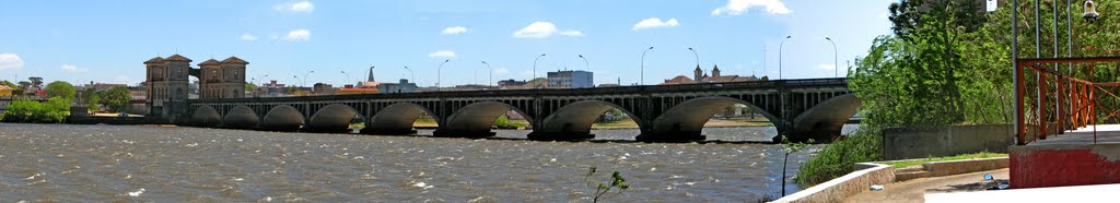 Ponte em Jaguarão by Eloí Farias