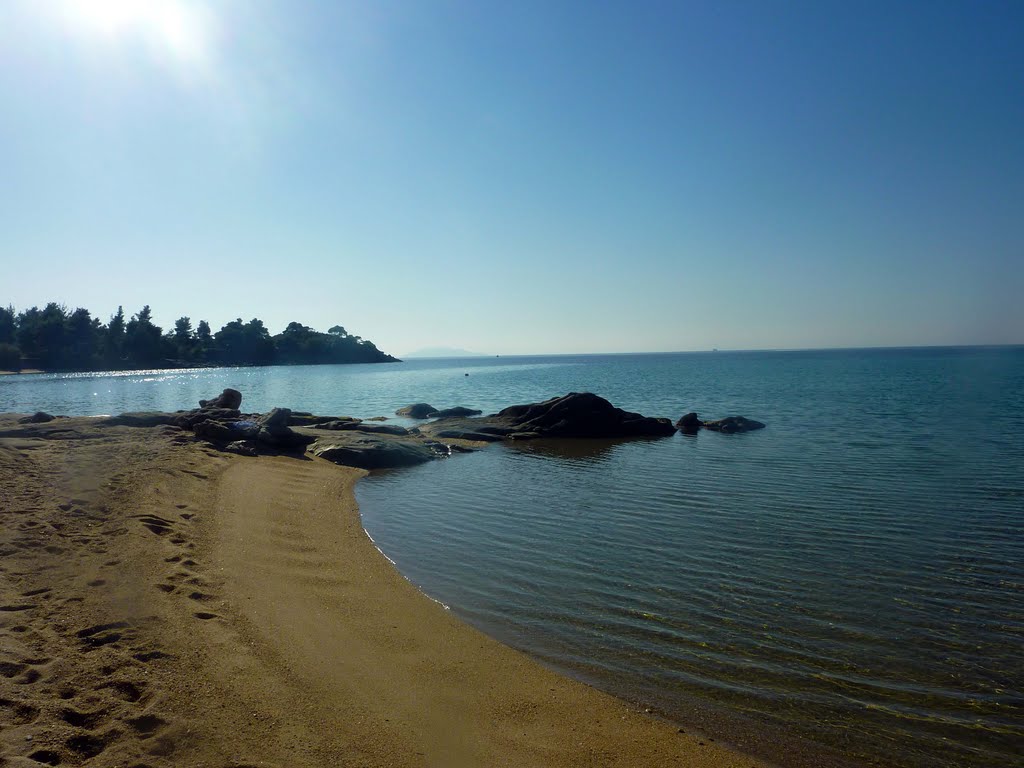 Kalogria beach in Nikiti by achatzis