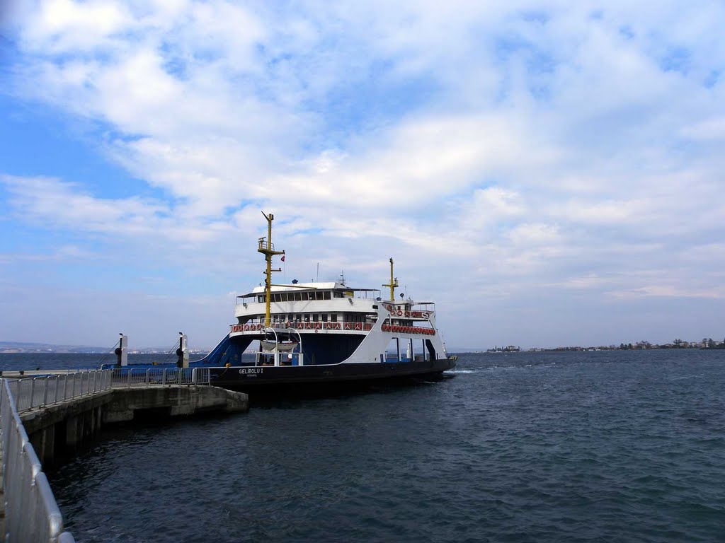 The Ferryboat at Lapseki by Marin Chanev