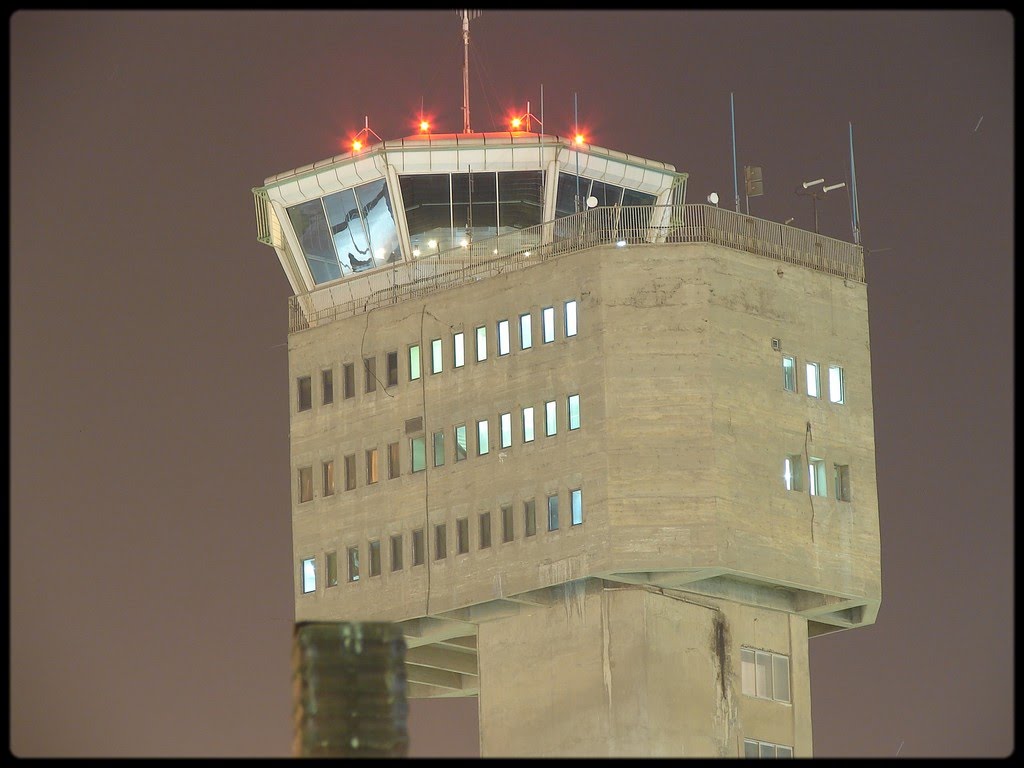 Cairo airport tower by J-Christophe Ravon