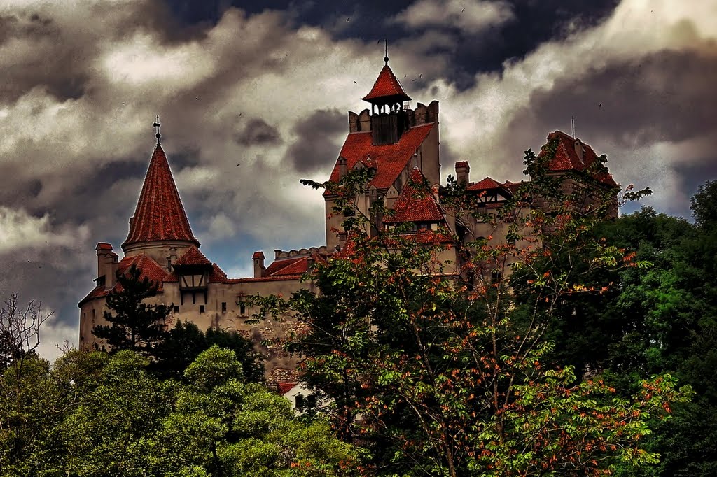 Castle of Dracula - Bran Brasov Romania by Voiculas Marcel (Mar…