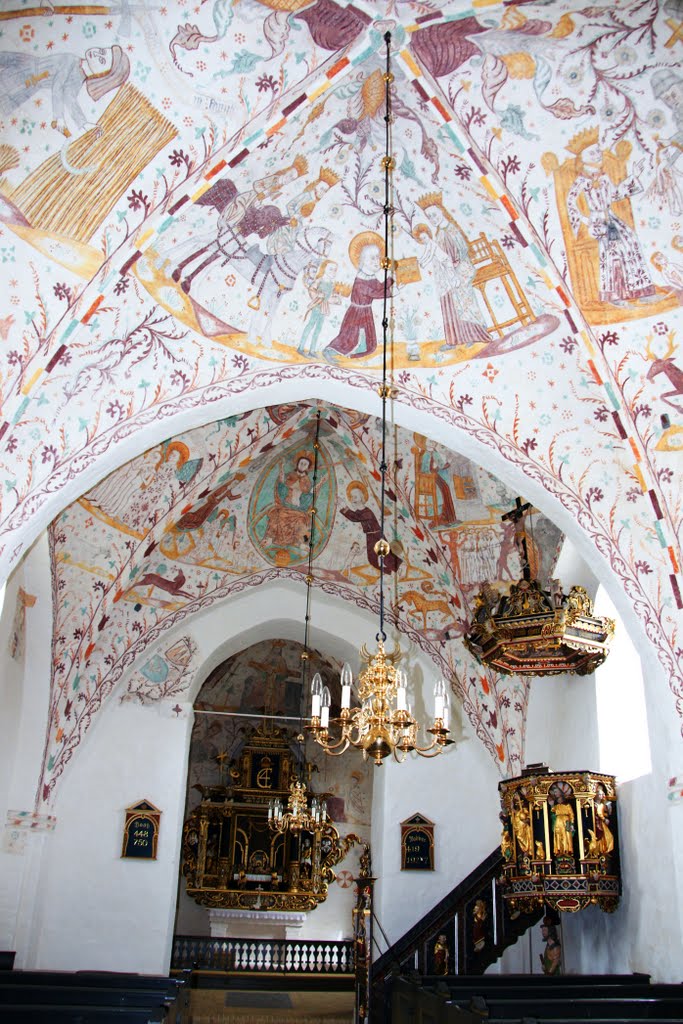 Frescoes of Elmelunde church by andreisss