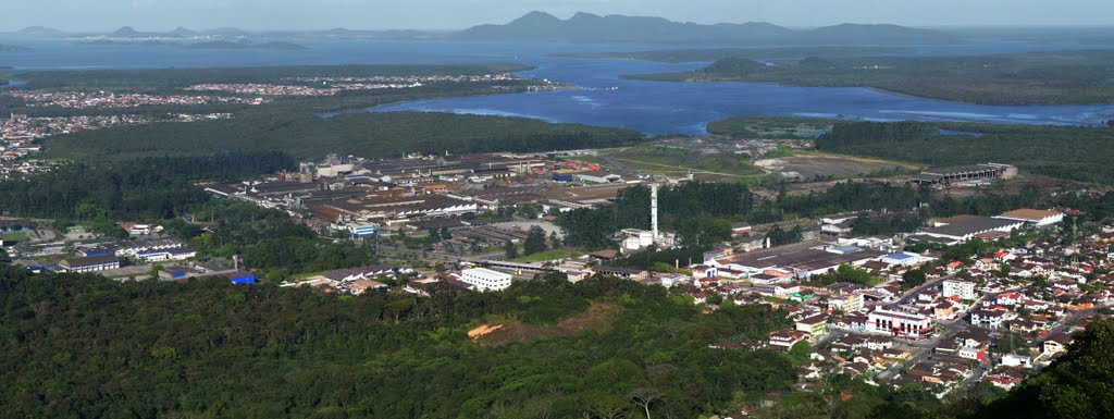 Lagoa Saguaçu e Baia Babitonga - Joinville - SC - Brasil by Alberton