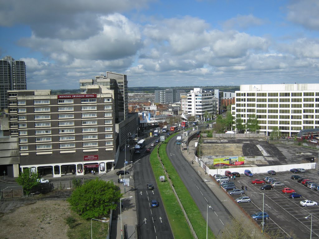 May 2010. The view from the window of the hotel with 10 floors by DMalyshev