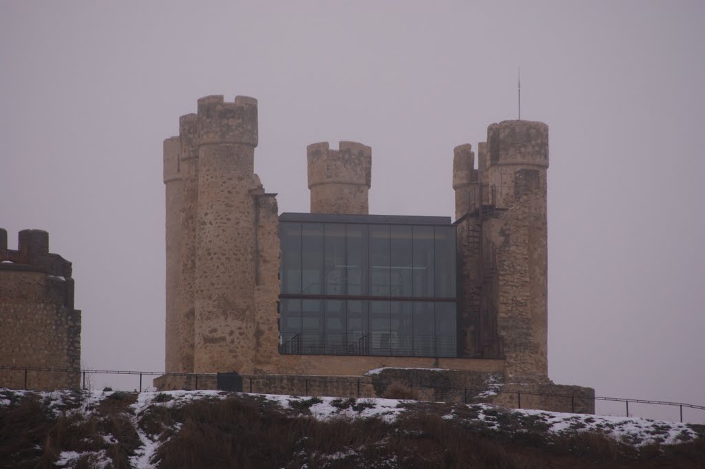 Castillo desde el rio esla by jose luis Miguelez