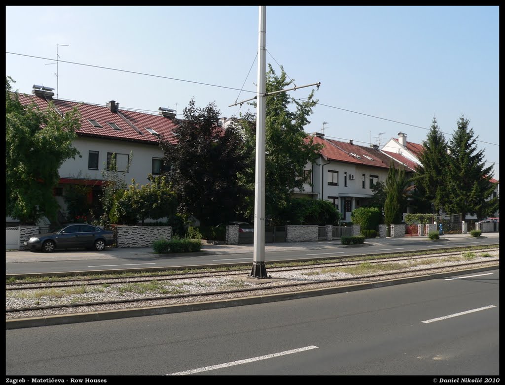 Zagreb - Matetićeva - Row Houses by danielnikolic