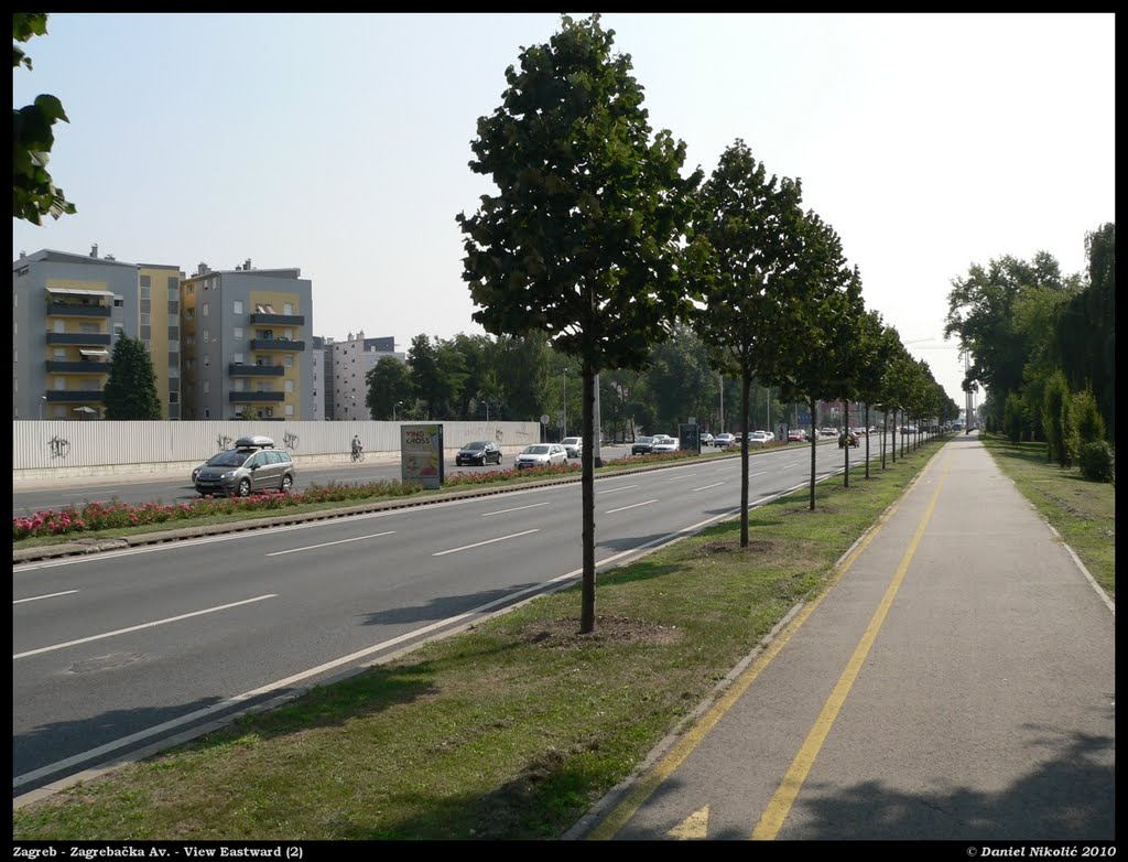 Zagreb - Zagrebačka Av. - View Eastward (2) by danielnikolic