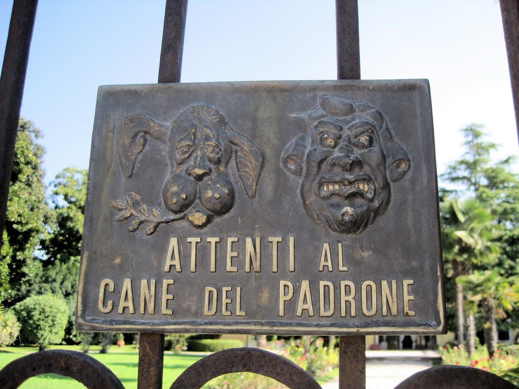 Bardolino, attenti al cane del patrone by Kristel D.