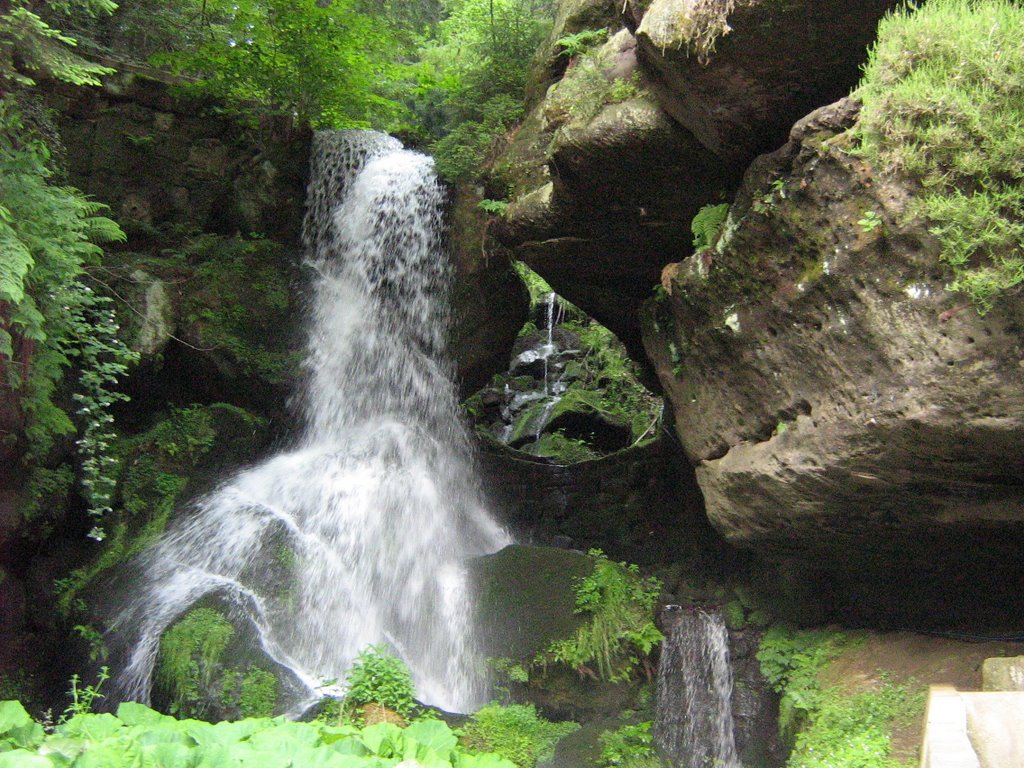 Lichtenhainer Wasserfall by Andrzej Sad