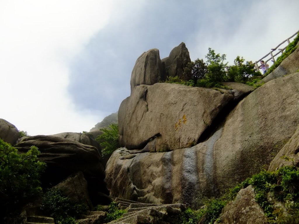 果然奇(天都峰)- Really Strange(On the Celestial Capital Peak) - 2010 by rheins