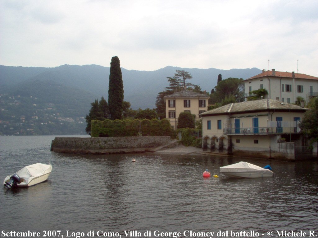 Lago di Como, Laglio, casa di Clooney by Mike79