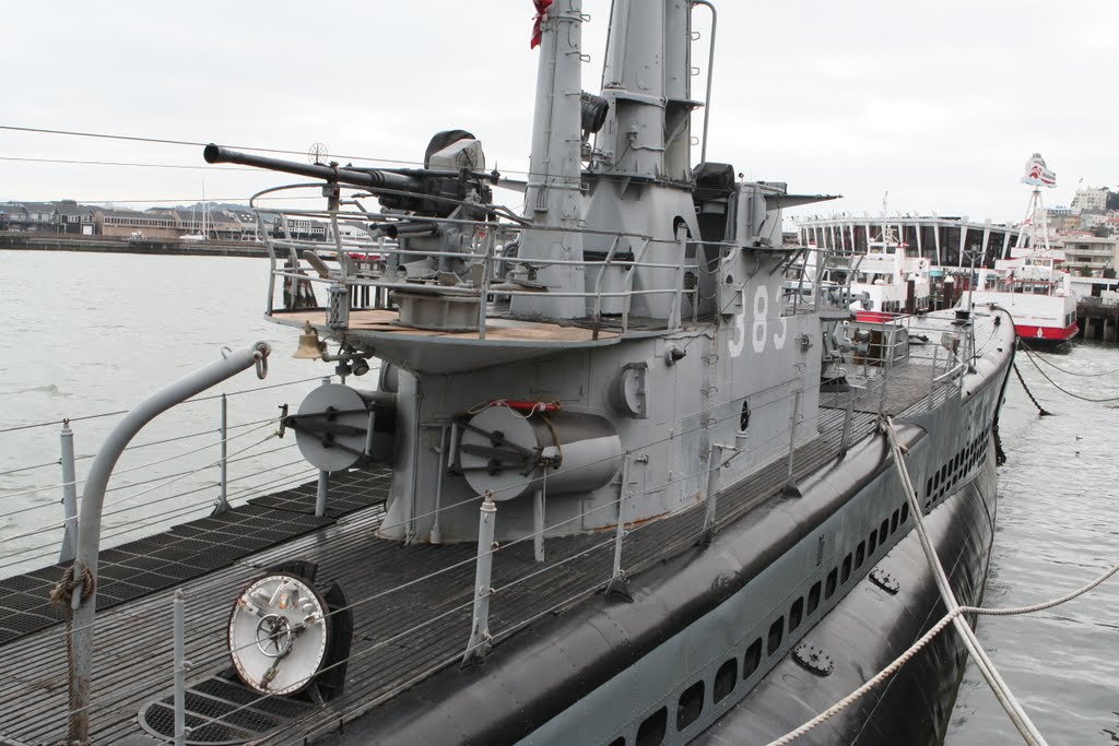 Submarino museo Pampanito en el Pier 43 de San Francisco by R Melgar