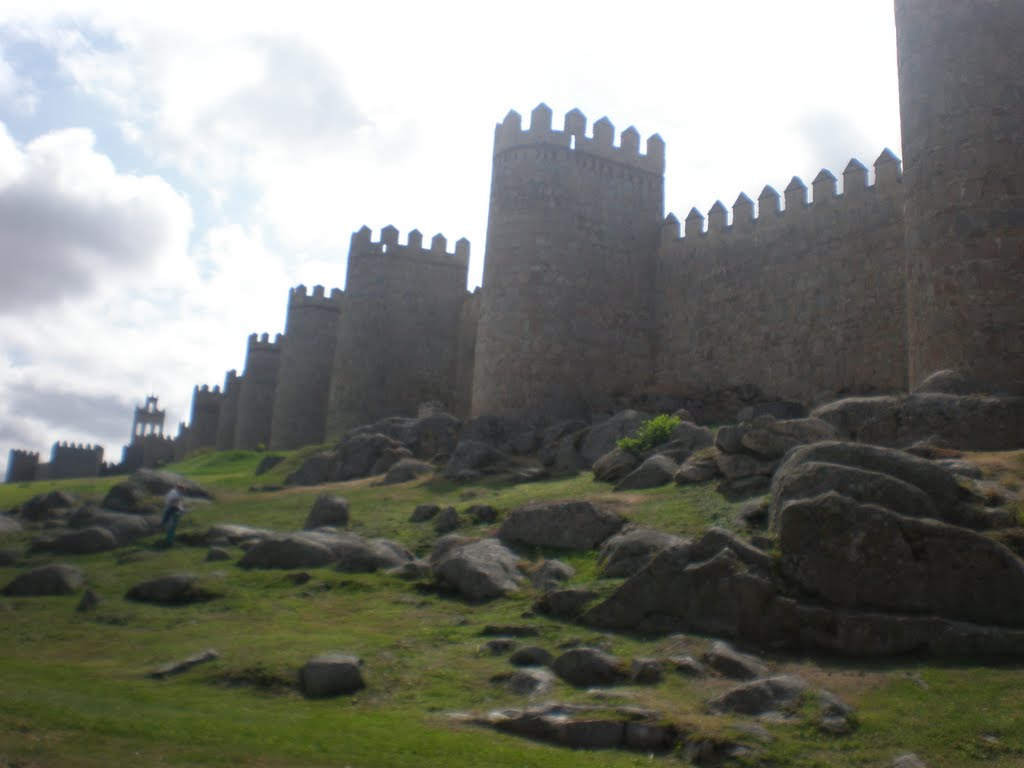 MURALLA DE AVILA by inmaborrego