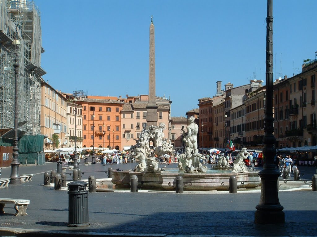 ROMA(PIAZZA NAVONA)-WŁOCHY by grzegorz.R.