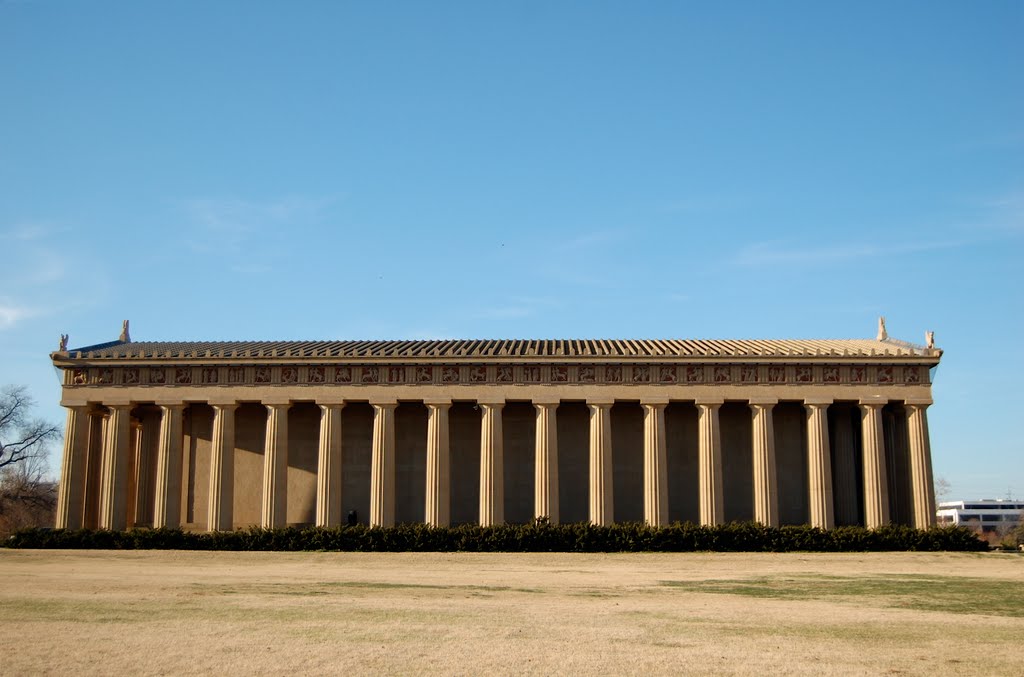 Parthenon in Centennial Park, Nashville. TN by Buddy Rogers