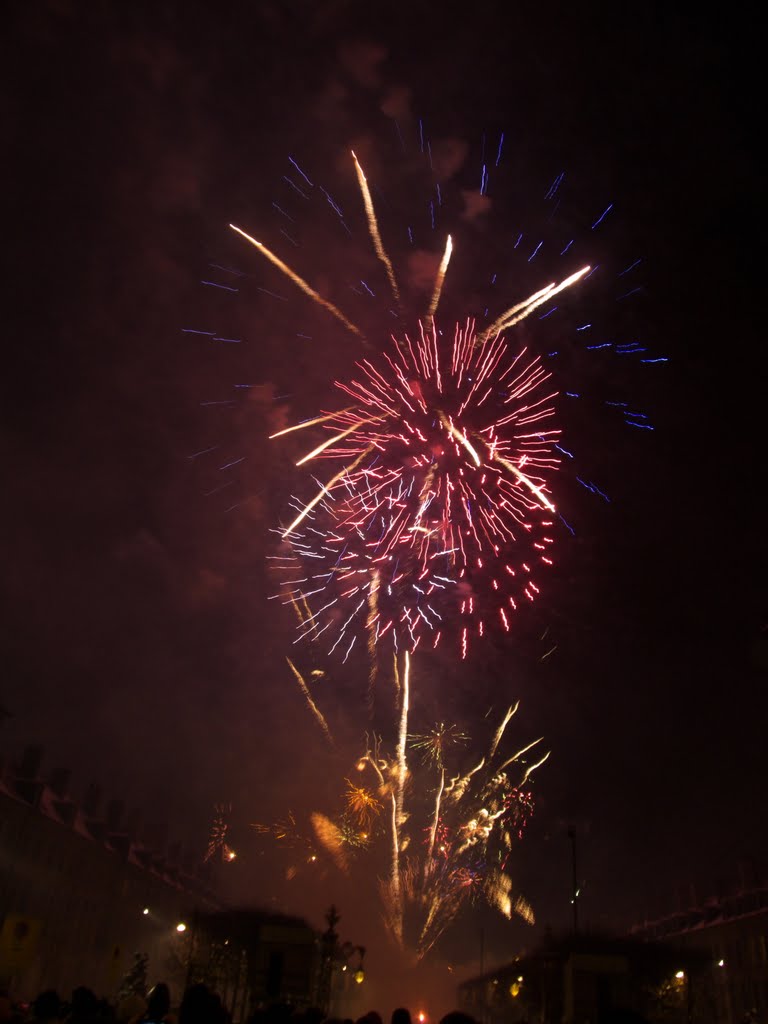 Feux de St Nicolas, Place Charles De Gaulle by yanlot