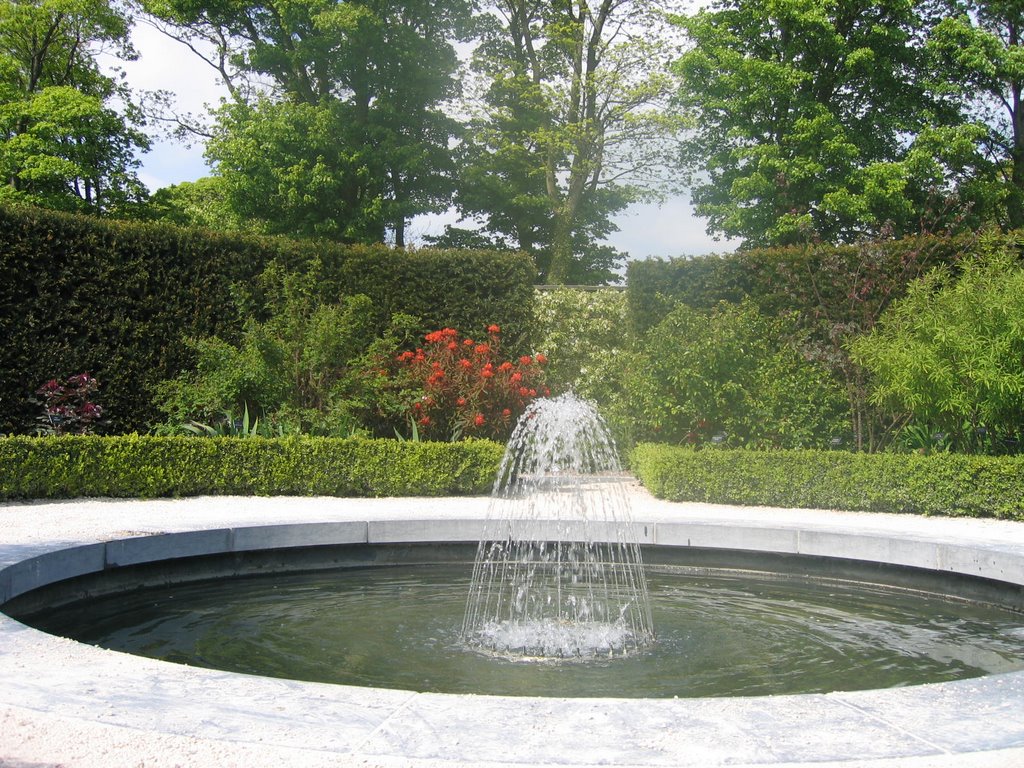 Alnwick gardens in June by Tilak Attanayake