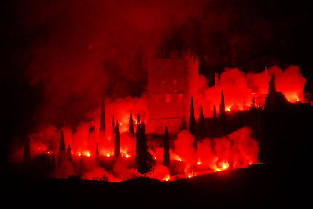 Effetti di Luce al Castello di Arco by nicolamorandi