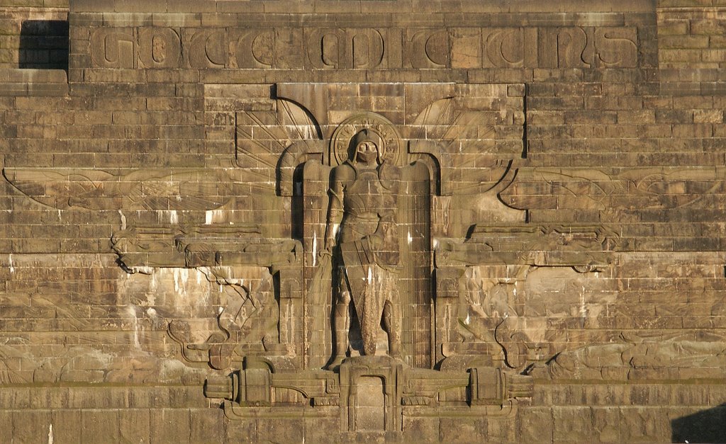 Völkerschlachtdenkmal, Detail by Influenz