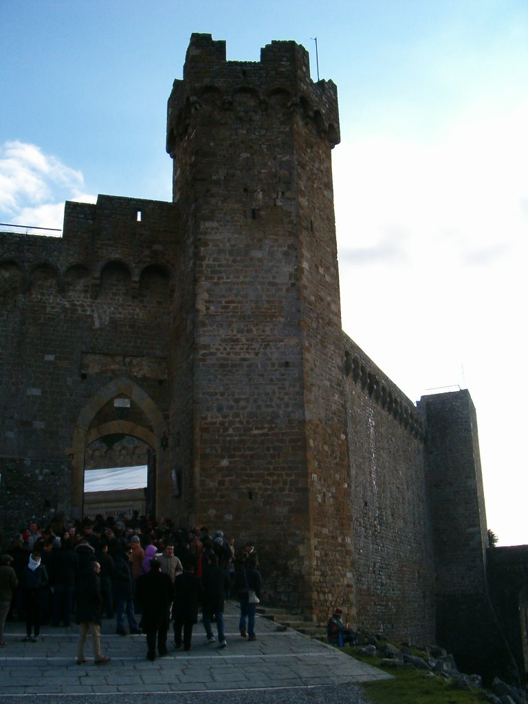 Montalcino, la Rocca by Vincenzo Surace