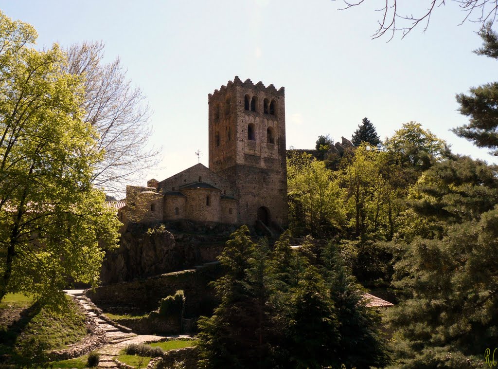 Saint Martin du Canigou by Roland Courtin