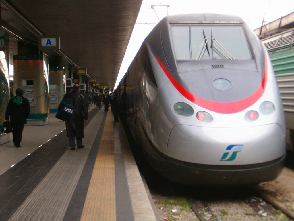 TAV fermo alla sta. Termini by Vincenzo Surace