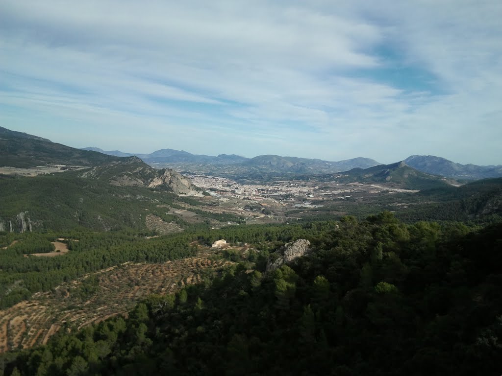 Alcoy desde Santuario . 8 Diciembre 2010. by Nacho Grosso