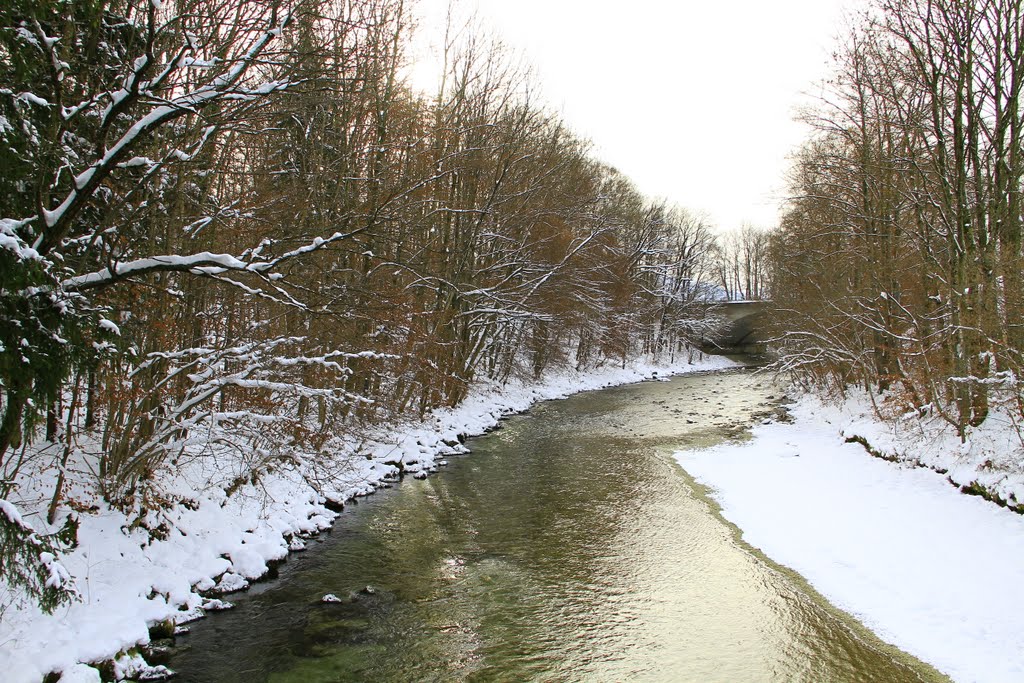 Die Traun im Winter... by h.maiwald (germany)