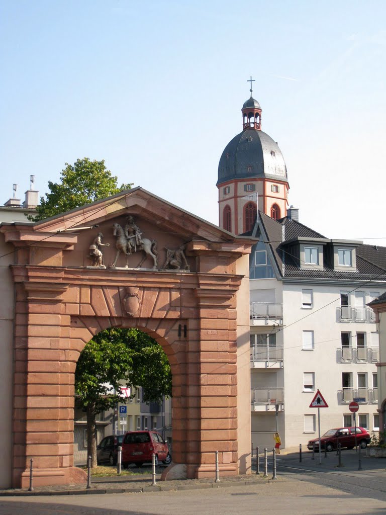 Mainz - Gautor und St. Stephan by Andreas-Müller