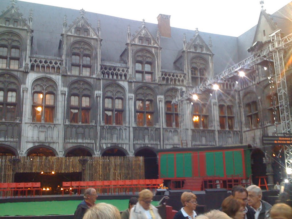 Carmen performance in Bishop Palace, Liege by wirtzfeldvalley